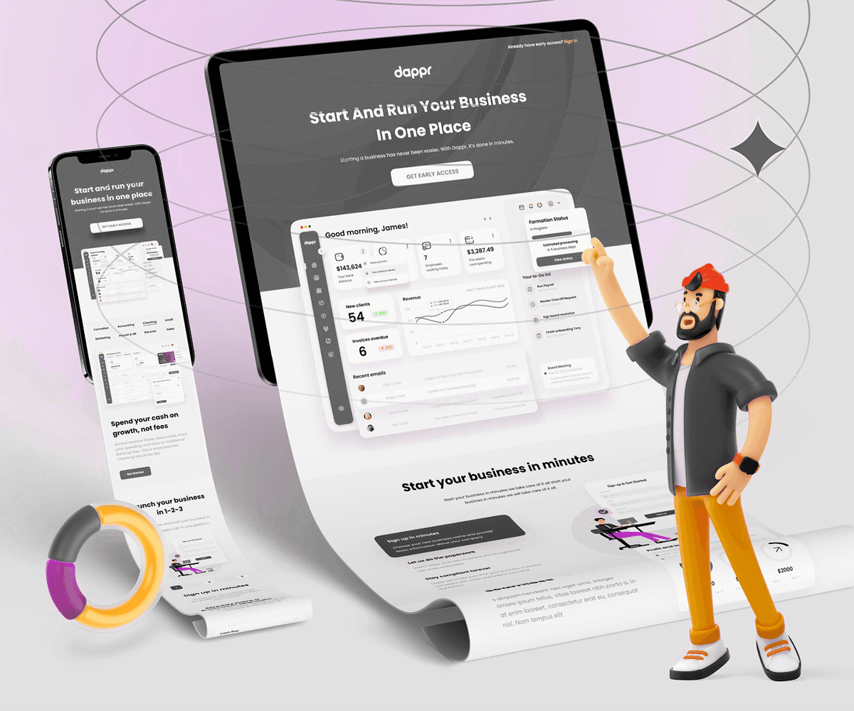 UI/UX project 3 by LogicTech Digital